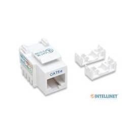 JACK,INTELLINET,210355, CAT 5E DE IMPACTO KEYSTONE BLANCO INTELLINET 210355