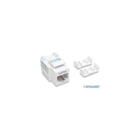 JACK,INTELLINET,210355, CAT 5E DE IMPACTO KEYSTONE BLANCO INTELLINET 210355