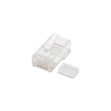 PLUG RJ45,INTELLINET,503006, CAT 6 UTP SOLIDO 100 PZAS INTELLINET 503006