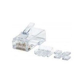 PLUG RJ45,INTELLINET,790550, CAT 6A UTP SOLIDO PRO 80 PZAS INTELLINET 790550