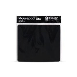 MOUSEPAD BROBOTIX 24X20CM EN BOLSA NEGRO BROBOTIX 497264