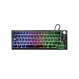 OCELOT TECLADO DE MEMBRANA ESTILO 60 CON RUEDA DE CONTROL DE VOLUMEN OCELOT GAMING OK-M60