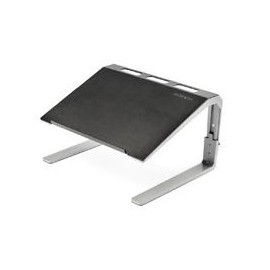 BASE AJUSTABLE PARA LAPTOP CON 3 NIVELES DE ALTURA - EN ACERO Y ALUMINIO PARA SERVICIO PESADO - SOPORTE CON INCLINACION - START