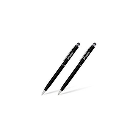 PLUMA STYLUS BROBOTIX PARA TABLETA, DUO PACK, NEGRA BROBOTIX 6000403