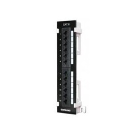 PANEL PARCHEO,INTELLINET,560269, CAT 6, 12 PTOS PARA PARED INTELLINET 560269