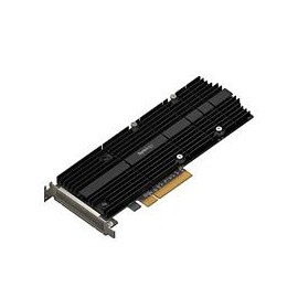 TARJETA ADAPTADORA SYNOLOGY DE SSD M.2 DOBLE RANURA PARA ACELERACIN DE CACH / INTERFAZ PCIE NVME / FACTOR DE M.2 22110 / M.2 22