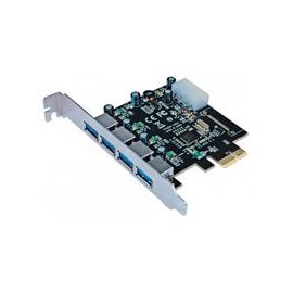 TARJETA USB,MANHATTAN,152891, V3 PCI EXPRESS 4 PTOS ESTANDAR-BRACKET MANHATTAN 152891