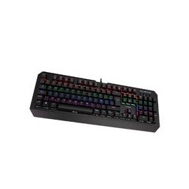 TECLADO GAMER BALAM RUSH HAVOC KG740 / ALAMBRICO USB / MECANICO / ILUMINACION LED / TECLAS PROGRAMABLES / MULTIMEDIA / ESPA