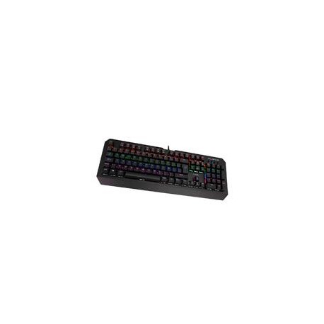 TECLADO GAMER BALAM RUSH HAVOC KG740 / ALAMBRICO USB / MECANICO / ILUMINACION LED / TECLAS PROGRAMABLES / MULTIMEDIA / ESPA