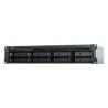 NAS SYNOLOGY RS1221RP+ / FUENTE REDUNDANTE / 8 BAHIAS EXPAN HASTA 12 CON UNIDAD DE EXPANSIN RACK 2U / NUCLEO CUADRUPLE 2.2GHZ /