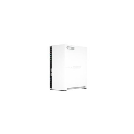 NAS QNAP TS-233 / 2 BAHIAS SATA HDD 3,5 / NUCLEO CUADRUPLE 2.0GHZ / 2GB DE RAM / 1 PTO GBE / USB 2.0 X2 / HOTSWAP / NO INCLUYE 