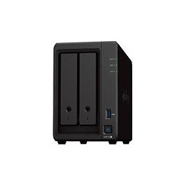 NAS SYNOLOGY DS723+ / 2 BAHIAS NUCLEO DOBLE HASTA 3.1 GHZ, 2 PTO LAN GIGA, USB 3.2 X2 / 2 GB DDR4 / HOT-SWAP / SOPORTA 36 TB HA