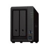 NAS SYNOLOGY DS723+ / 2 BAHIAS NUCLEO DOBLE HASTA 3.1 GHZ, 2 PTO LAN GIGA, USB 3.2 X2 / 2 GB DDR4 / HOT-SWAP / SOPORTA 36 TB HA