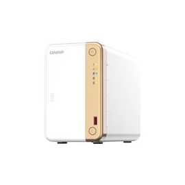 NAS QNAP TS-262-4G / 2 BAHIAS NUCLEO DOBLE HASTA 2.9 GHZ, 4 GB EN RAM, / 1 LAN 2,5 GBE / USB 3.2 X2 / SATA / HOT-SWAP / SIN DIS