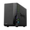 NAS SYNOLOGY DS224+ / 2 BAHIAS NUCLEO CUADRUPLE HASTA 2.7 GHZ 2GB DDR4, AMPLIABLE HASTA 6GB / 2 LAN GIGABIT / USB 3.2 X2 / SATA