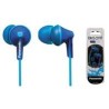 AUDIFONOS TIPO INSERCION (IN-EAR) PANASONIC RP-HJE125PPA COLOR AZUL CONECTOR 3.5MM PANASONIC EC RP-HJE125PPA