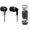 AUDIFONOS TIPO INSERCION (IN-EAR) PANASONIC RP-HJE125PP COLOR NEGRO CONECTOR 3.5MM PANASONIC EC RP-HJE125PPK