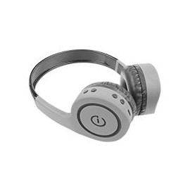 AUDIFONOS ON-EAR INALAMBRICOS MANOS LIBRES CON BT FM SD 3.5MM EASY LINE BY PERFECT CHOICE GRIS PERFECT CHOICE EL-995265