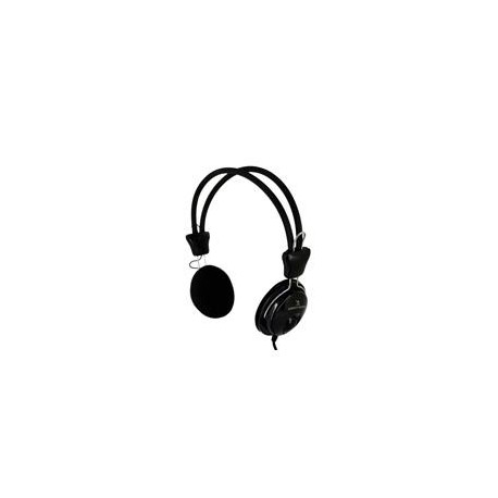 AUDIFONO DIADEMA CON MICROFONO 3.5 MM SIN ADAPTADOR PERFECT CHOICE NEGRO PERFECT CHOICE PC-113171