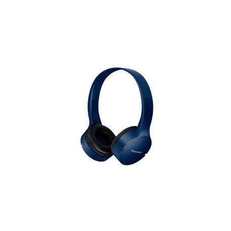 AUDIFONOS BLUETOOTH TIPO DIADEMA (ON-EAR) PANASONICRB-HF420BPUA, COLOR AZUL, FUNCION MANOS LIBRES / MICROFONO, 50 HORAS DE REPR