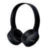 AUDIFONOS BLUETOOTH TIPO DIADEMA (ON-EAR) PANASONIC RB-HF420BPUK, COLOR NEGRO, FUNCION MANOS LIBRES / MICROFONO, 50 HORAS DE RE