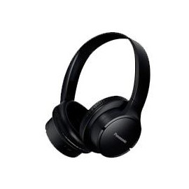 AUDIFONOS BLUETOOTH TIPO DIADEMA (ON-EAR) PANASONIC RB-HF520BPUK, COLOR NEGRO, FUNCION MANOS LIBRES / MICROFONO, 50 HORAS DE RE