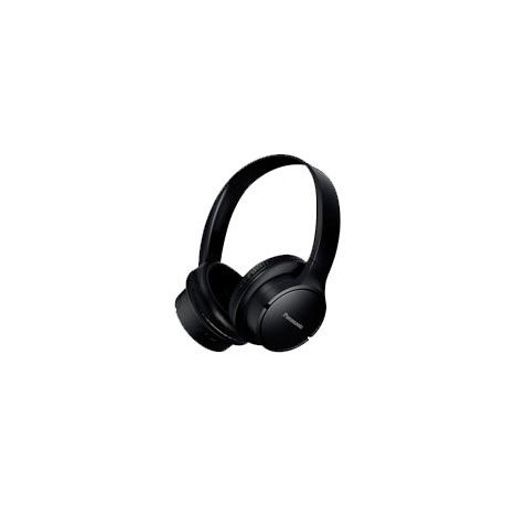 AUDIFONOS BLUETOOTH TIPO DIADEMA (ON-EAR) PANASONIC RB-HF520BPUK, COLOR NEGRO, FUNCION MANOS LIBRES / MICROFONO, 50 HORAS DE RE