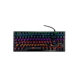 TECLADO MECANICO OCELOT / ALAMBRICO / SWITCH AZUL / PLASTICO / RGB / NEGRO / COLORES AJUSTABLES / PLUG PLAY / GAMER OCELOT GAMI