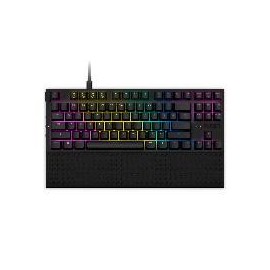 TECLADO NZXT TKL / NEGRO / ALAMBRICO / MECANICO / USB / GAMER NZXT KB-1TKUS-BR