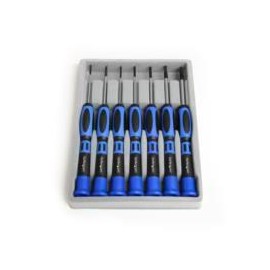 JUEGO KIT SET DE DESTORNILLADORES DESARMADORES DE PRECISION CON 7 PIEZAS - TORX PHILLIPS PLANO - STARTECH.COM MOD. CTK100P STAR