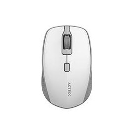 MOUSE ACTECK OPTIMIZE TRIP MI670 / INALAMBRICO / DUAL / RECEPTOR USB - BLUETOOTH / LASER / 1600 DPI / BLANCO / AC-934138 ACTECK