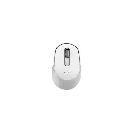 MOUSE ACTECK OPTIMIZE ERGO MI470 / INALAMBRICO / RECEPTOR USB / LASER / 1600 DPI / BLANCO / AC-934152 ACTECK AC-934152