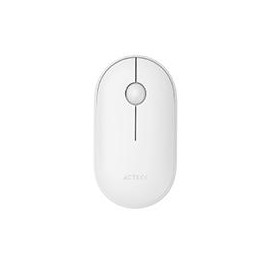 MOUSE ACTECK OPTIMIZE EDGE MI460 / INALAMBRICO / RECEPTOR USB / LASER / CLICK SILENCIOSO / 1500 DPI / BLANCO / AC-934114 ACTECK