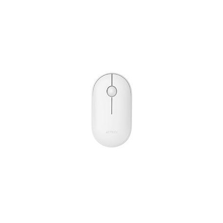 MOUSE ACTECK OPTIMIZE EDGE MI460 / INALAMBRICO / RECEPTOR USB / LASER / CLICK SILENCIOSO / 1500 DPI / BLANCO / AC-934114 ACTECK