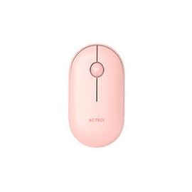 MOUSE ACTECK OPTIMIZE EDGE MI460 / INALAMBRICO / RECEPTOR USB / LASER / CLICK SILENCIOSO / 1500 DPI / ROSA / AC-934107 ACTECK A