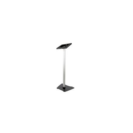 PEDESTAL CON SEGURO PARA IPAD - BASE DE PISO METALICA SEGURA CON ALTURA FIJA - CON SOPORTE PARA IPAD AIR, IPAD PRO DE 9.7 - STA