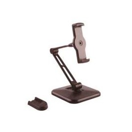 SOPORTE AJUSTABLE PARA TABLET - CON BRAZO - BASE UNIVERSAL PARA IPAD Y TABLETS DE 4.7 A 12.9 MONTAJE EN ESCRITORIO O PARED - ST