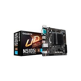 MB GIGABYTE CPU INTEGRADO INTEL CELERON N5105 / 2X SO-DIMMDDR4 2400 / 2133 MHZ / 1 HDMI / 4XUSB / MINI ITX / GAMA BASICA GIGABY