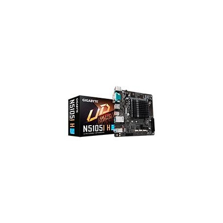 MB GIGABYTE CPU INTEGRADO INTEL CELERON N5105 / 2X SO-DIMMDDR4 2400 / 2133 MHZ / 1 HDMI / 4XUSB / MINI ITX / GAMA BASICA GIGABY