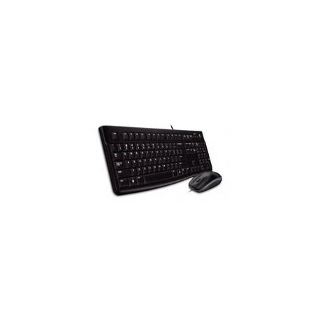 TECLADO / MOUSE LOGITECH MK120 NEGRO ALAMBRICOS USB PC / WINDOWS LOGITECH 920-004428