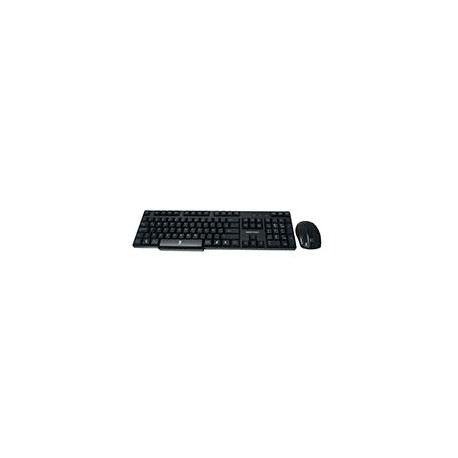 TECLADO ANTIDERRAMES / MOUSE OPTICO INALAMBRICO USB PERFECT CHOICE NEGRO PERFECT CHOICE PC-200994