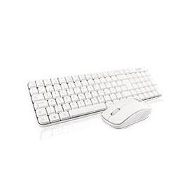 TECLADO / MOUSE COMBO INALAMBRICO COMPACTO GT4000WG GHIA / COLOR BLANCO GHIA GT4000WG