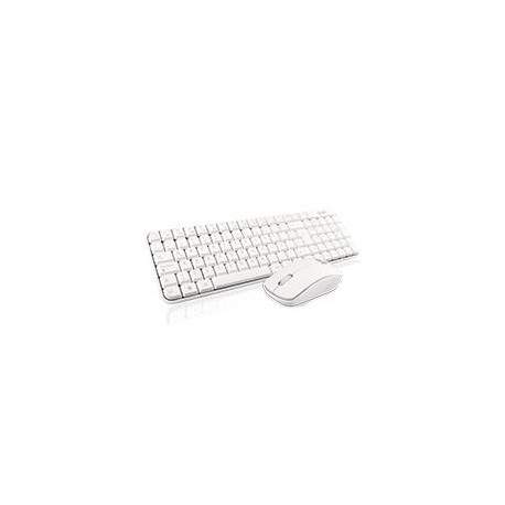 TECLADO / MOUSE COMBO INALAMBRICO COMPACTO GT4000WG GHIA / COLOR BLANCO GHIA GT4000WG