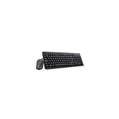 TECLADO / MOUSE TECHZONE TZ19COMB01-LA ALAMBRICO USB ERGONOMICO NEGRO TECH ZONE ACCESORIOS TZ19COMB01-LA