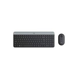 TECLADO / MOUSE LOGITECH MK470 ULTRA DELGADO NEGRO INALAMBRICO USB PC / WINDOWS / SURFACE LOGITECH 920-009266