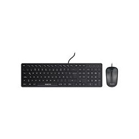 KIT TECLADO Y MOUSE OPTICO QUARONI ALAMBRICO COLOR NEGRO QUARONI KAQ01