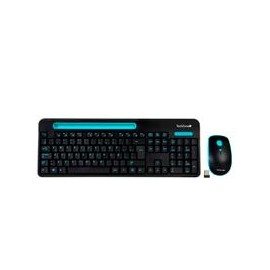 TECLADO / MOUSE TECHZONE TZ20COMB02-INA INALAMBRICO RANURA SOPORTE AZUL TECH ZONE ACCESORIOS TZ20COMB02-INA