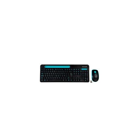 TECLADO / MOUSE TECHZONE TZ20COMB02-INA INALAMBRICO RANURA SOPORTE AZUL TECH ZONE ACCESORIOS TZ20COMB02-INA