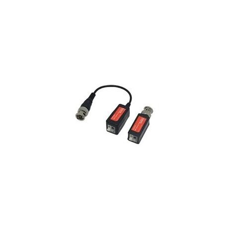 VIDEO BALUN / PROVISION ISR / PTR-101V-HD / SOPORTA HASTA 8 MEGAPIXELES / CON EXTENSION / DISTANCIA DE TRANSMISION AHD / CVBS -