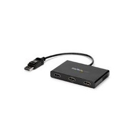 SPLITTER MULTIPLICADOR MST A 3 PUERTOS HDMI - HUB MST - ADAPTADOR MULTIMONITOR - CONCENTRADOR MST DISPLAYPORT 1.2 - 3X 1080P - 